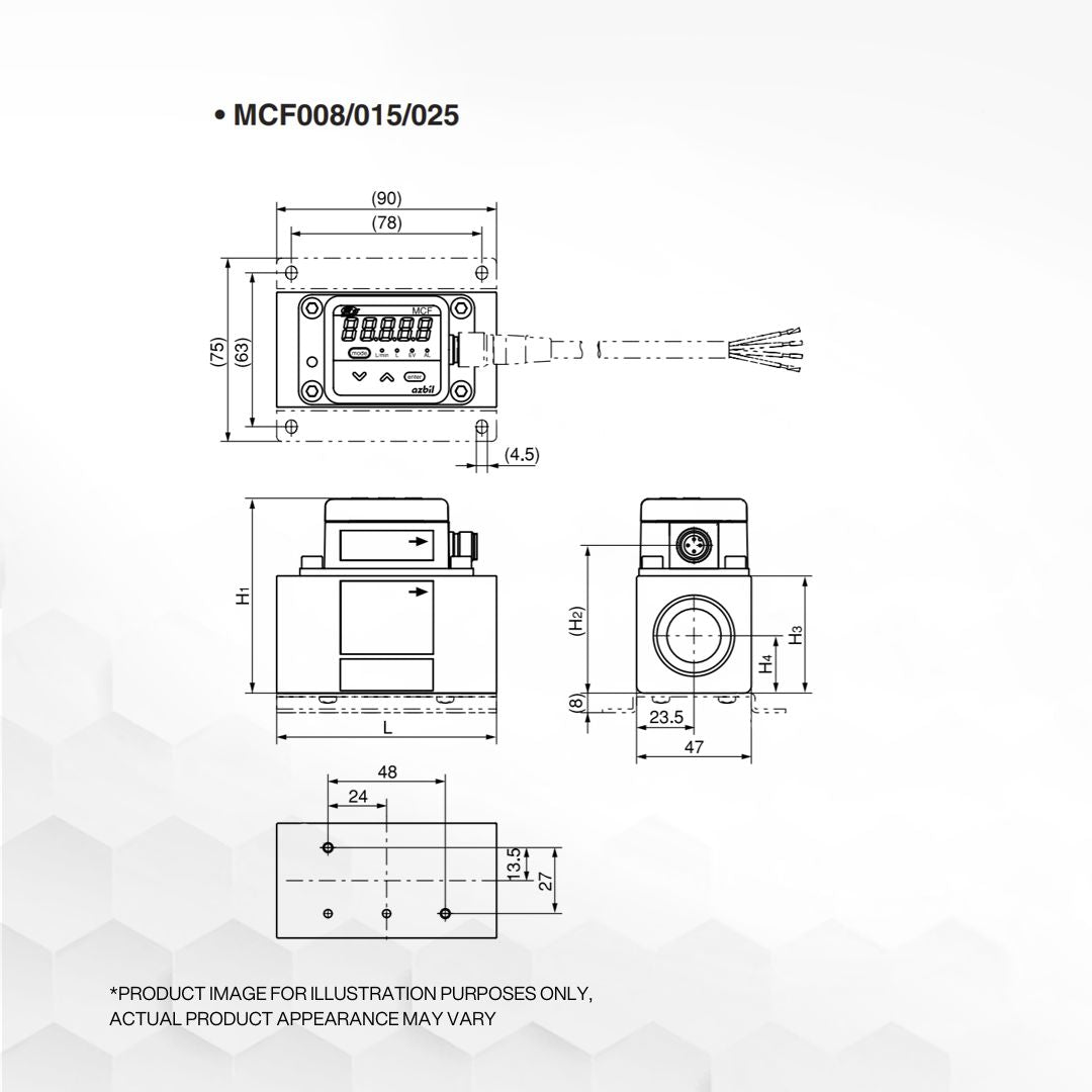 MCF0080FRND0100D0 | Air Flowmeter MCF0080FRND0100D0 | Air Flowmeter